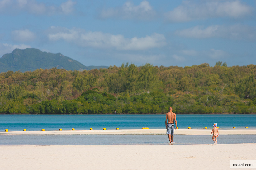 Ile aux Cerfs enfant